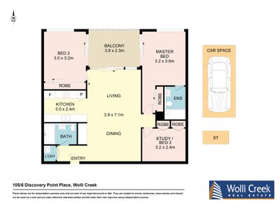 105 / 6 Discovery Point Place, Wolli Creek