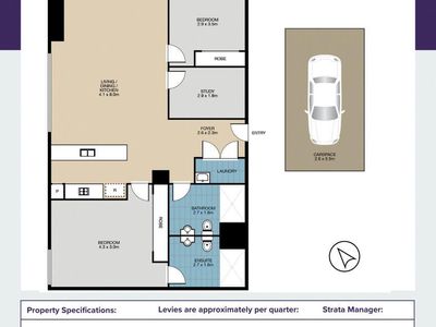 405 / 3 George Julius Avenue, Zetland