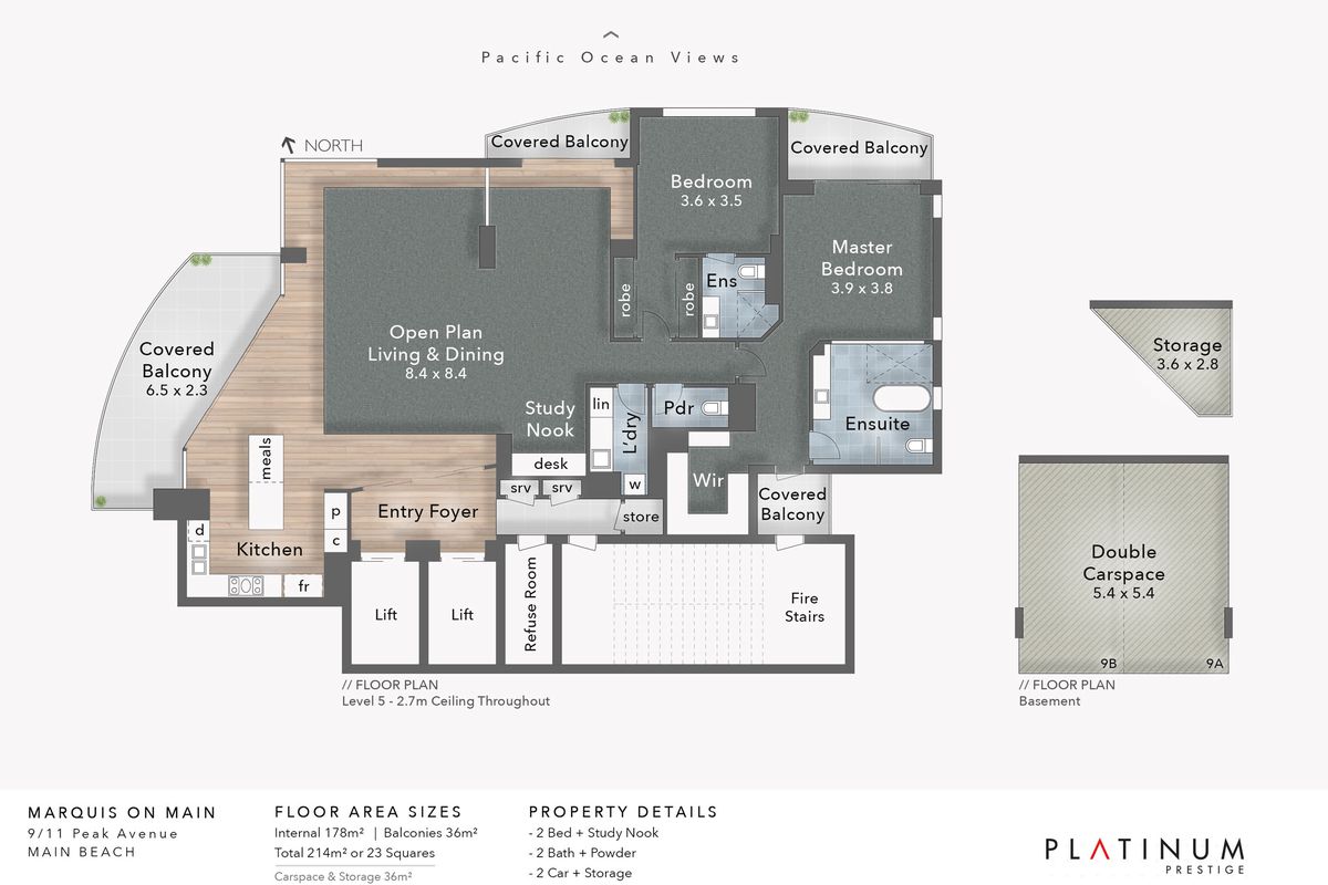 9 / 11 Peak Avenue, Main Beach