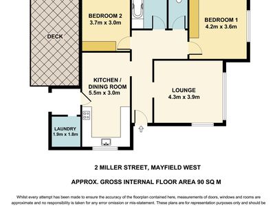 2 Miller Street, Mayfield West