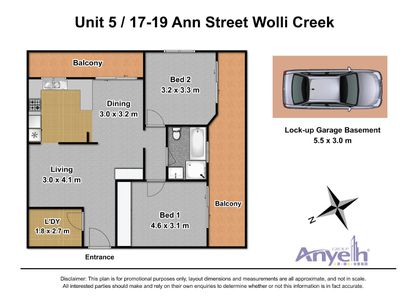 5 / 19 Ann Street, Wolli Creek