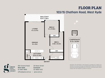 103 / 15 Chatham Road, West Ryde