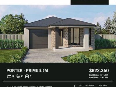 Lot 542 Sunstone Drive, Cobblebank