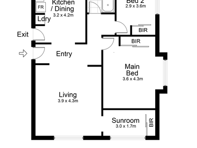 2 / 10 Allens Pde, Bondi Junction