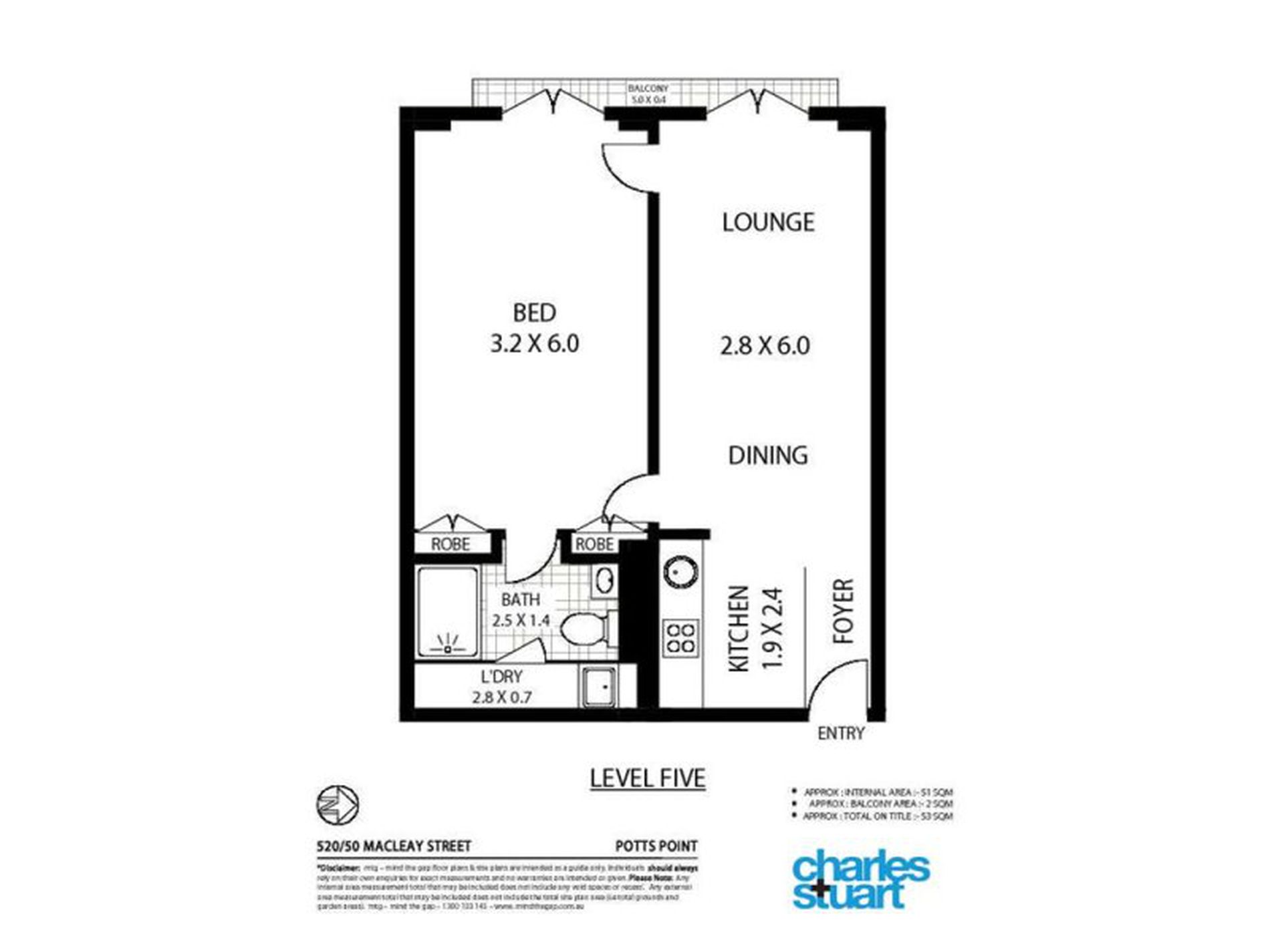 5.20 / 50 Macleay Street, Potts Point