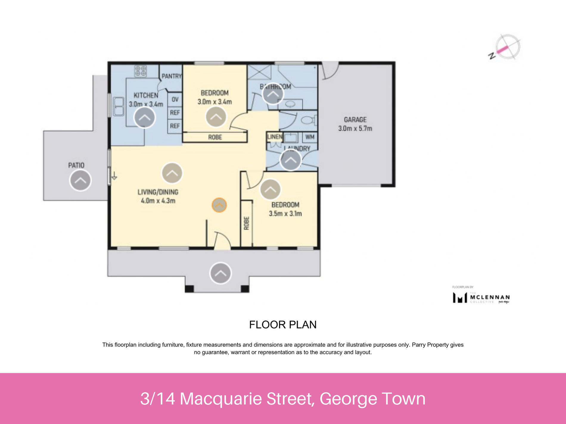 3 / 14 Macquarie Street, George Town
