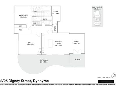 2 / 23 Digney Street, Dynnyrne