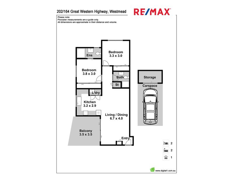 202 / 164 Great Western Highway, Westmead
