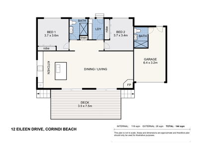 12 Eileen Drive, Corindi Beach