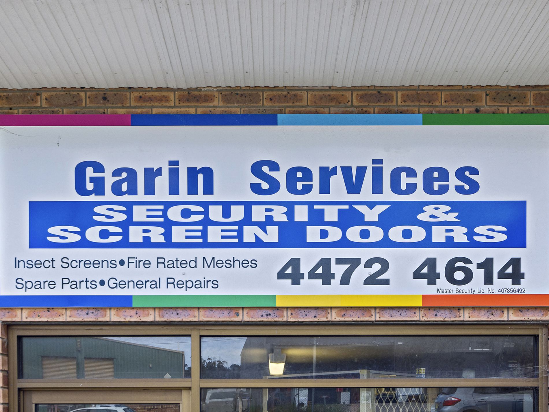 Garin Services, Security Doors & Screens