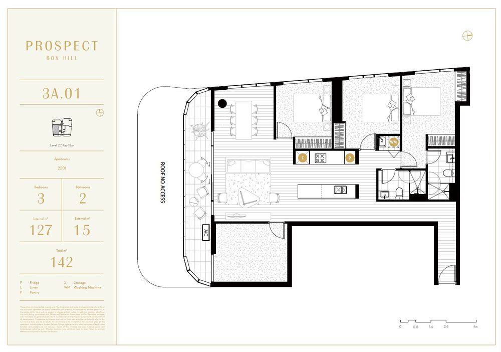2201 / 9 Prospect St, Box Hill