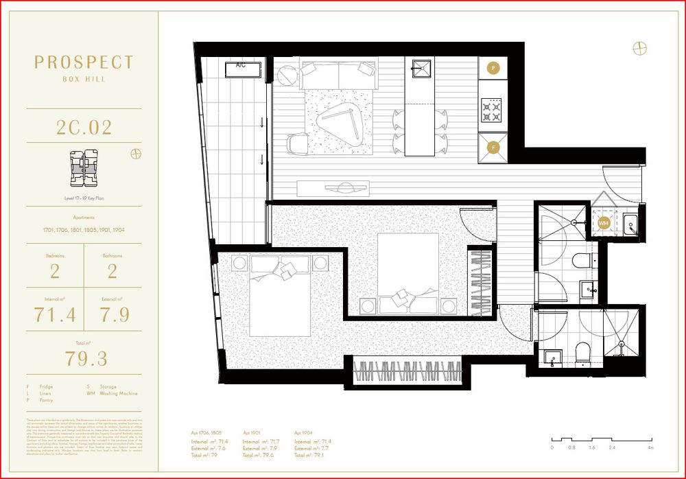 1706 / 9 Prospect St, Box Hill