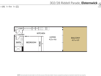 302 / 28 Riddell Parade, Elsternwick
