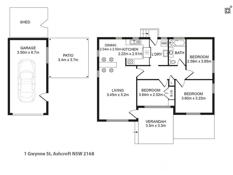 1 Gwynne Street, Ashcroft