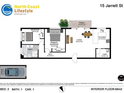 3 / 15  Jarrett Street , Ballina