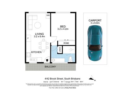 4 / 42 Brook Street, South Brisbane