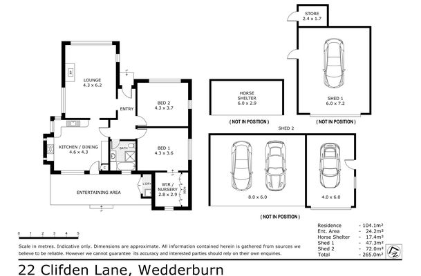 22 Clifden Lane, Wedderburn