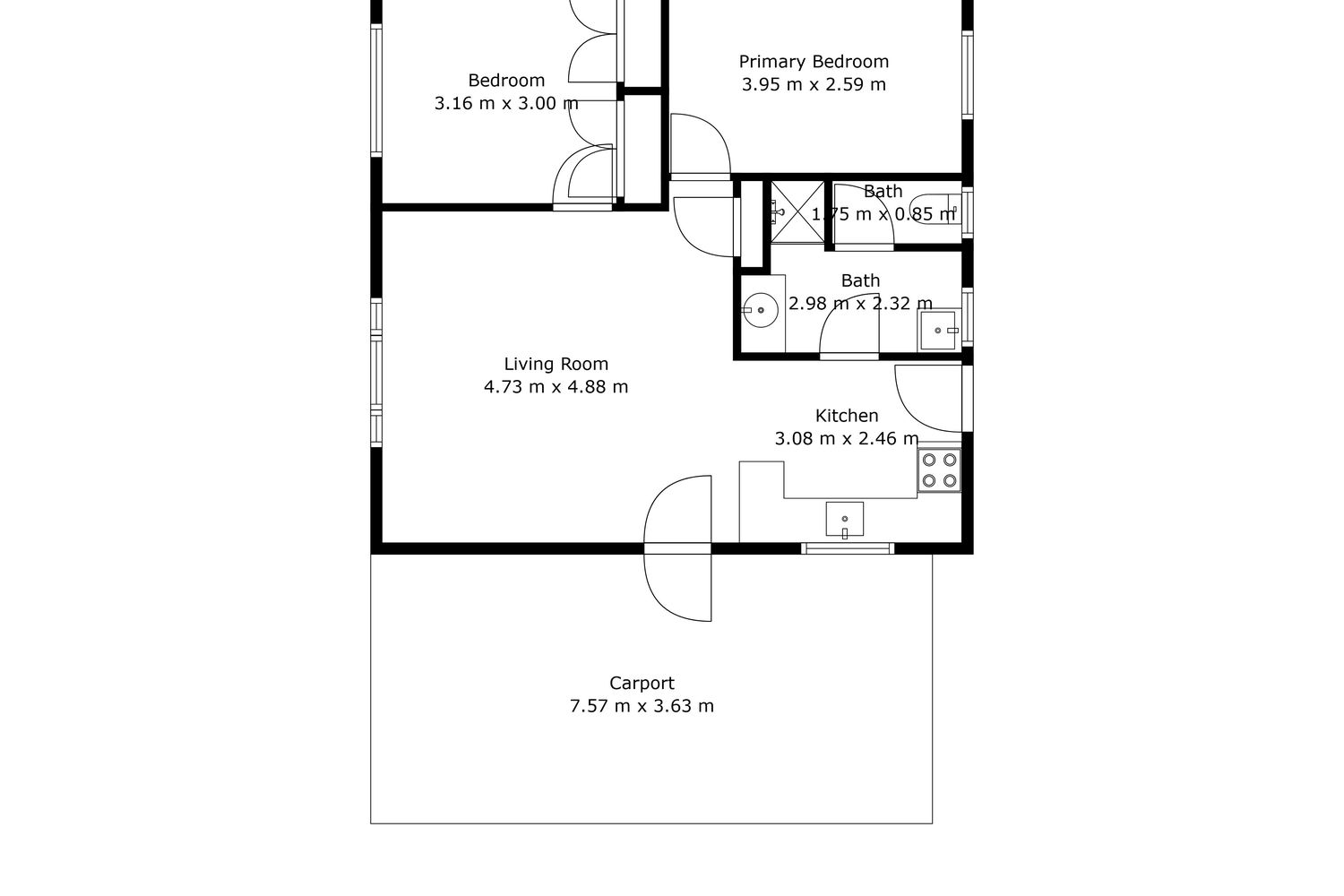 1-4 / 12 Remlaw Road, Horsham