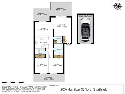 2 / 2a Hamilton Street East , North Strathfield