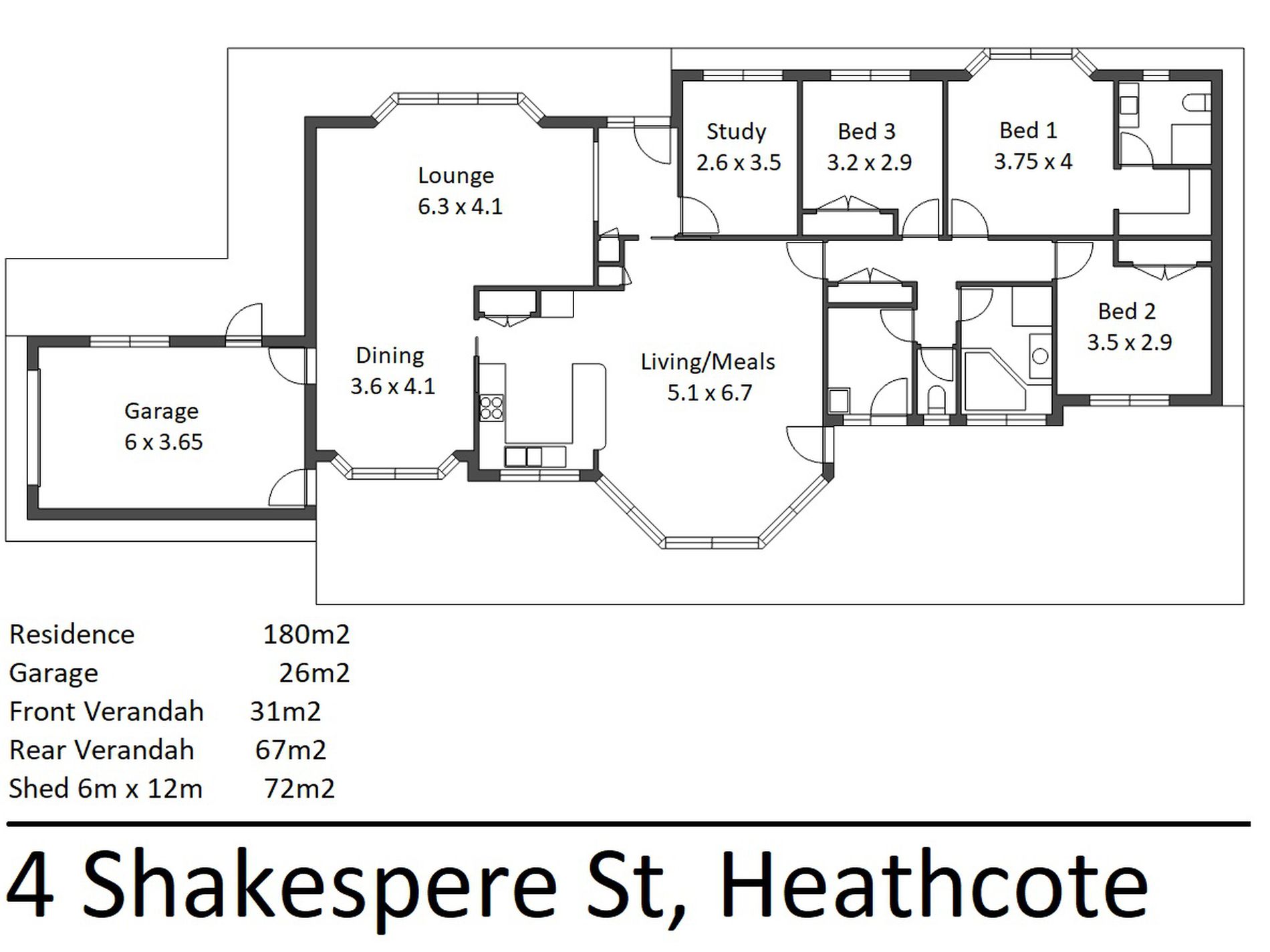 4 Shakespere Street, Heathcote
