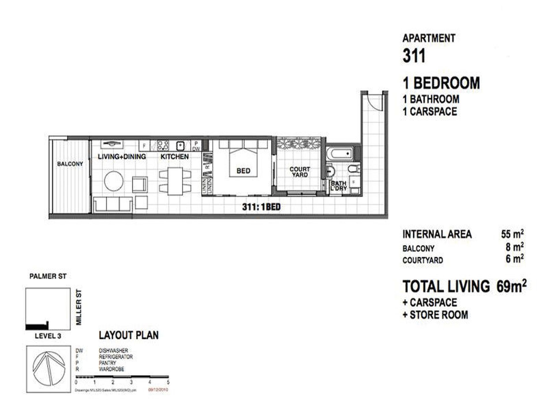 311 / 520 Cnr Miller Street & Palmer Street, Cammeray