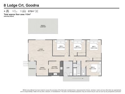 8 LODGE COURT, Goodna