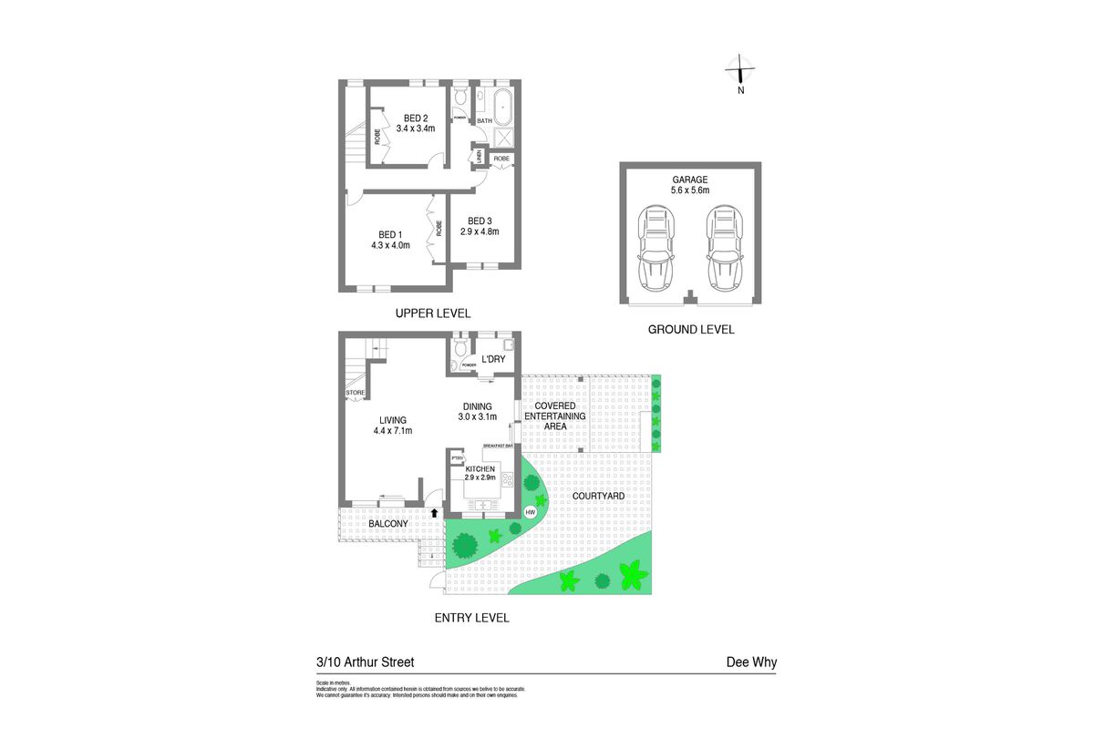 3 / 10 Arthur Street, Dee Why