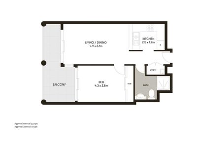 1703 / 1 Hosking Place, Sydney