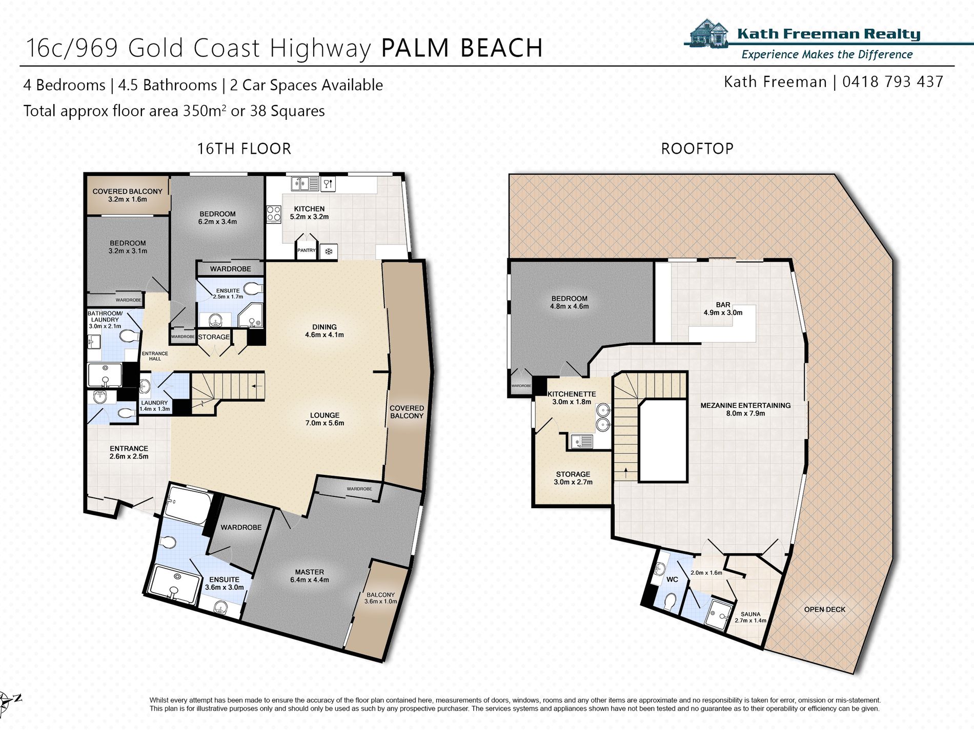 16th FL PENTHOUSE / 969 GOLD COAST HWY, Palm Beach