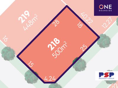 Lot 218, 1-59 Deanside Drive, Deanside