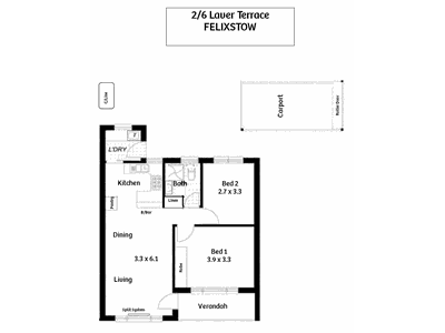 2 / 6 Laver Terrace, Felixstow