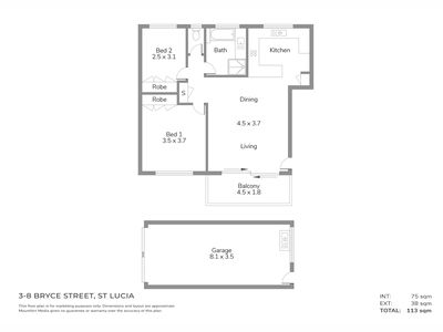 3 / 8 Bryce Street, St Lucia