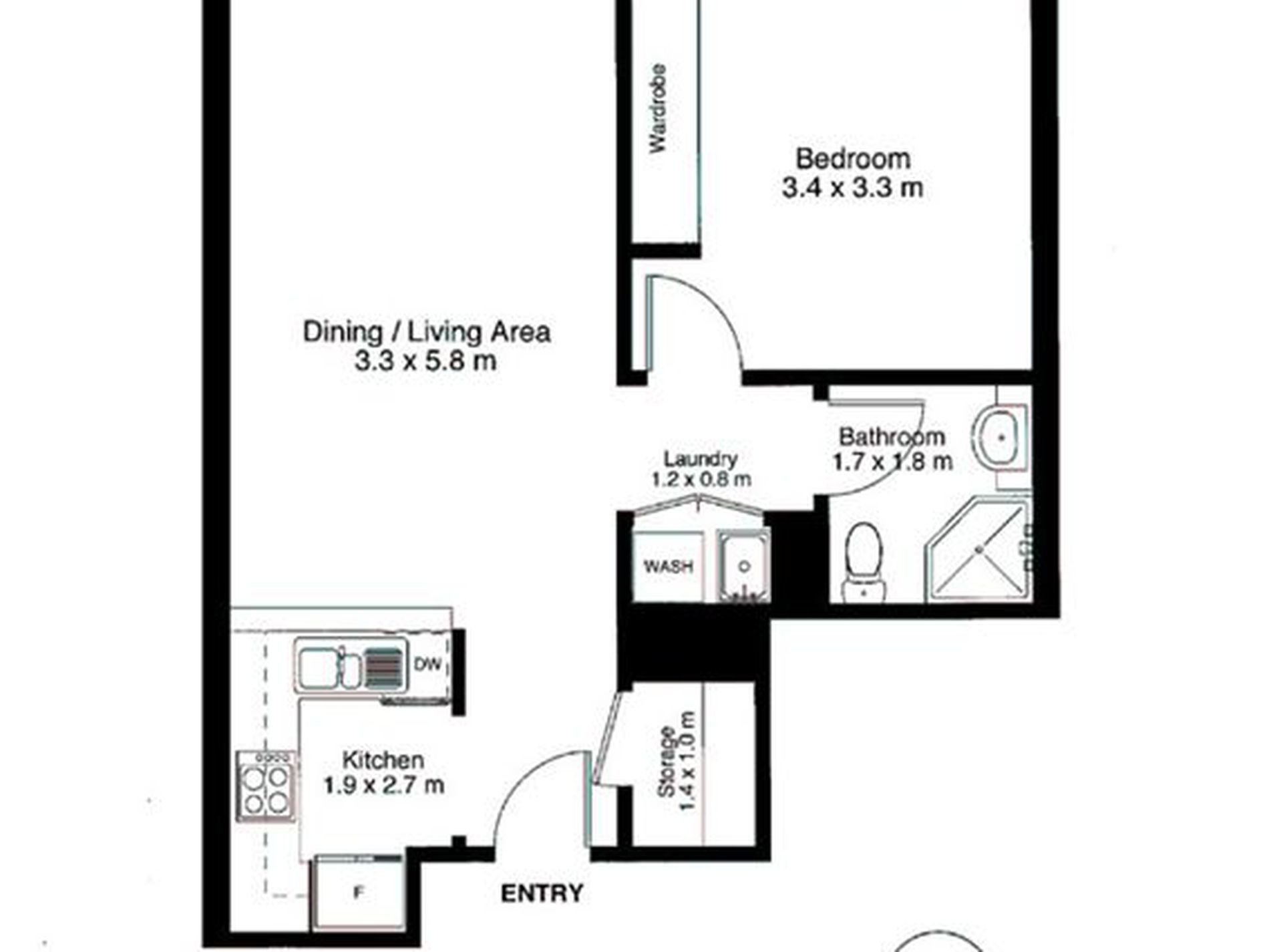 2704 / 1 Hosking Place, Sydney