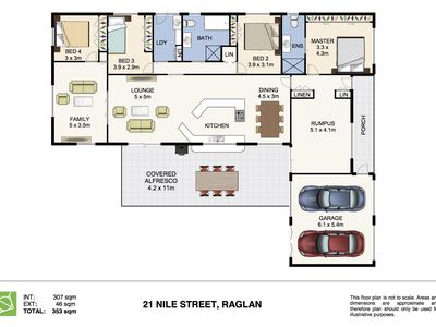 21 Nile Street, Raglan