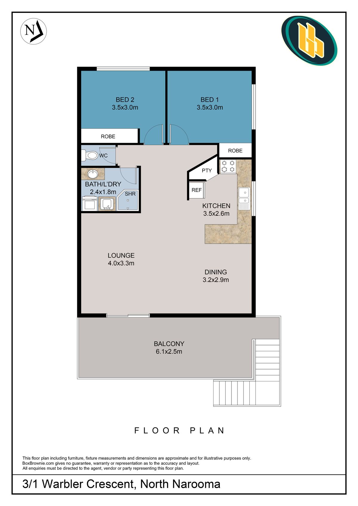 3 / 1 Warbler Crescent, North Narooma