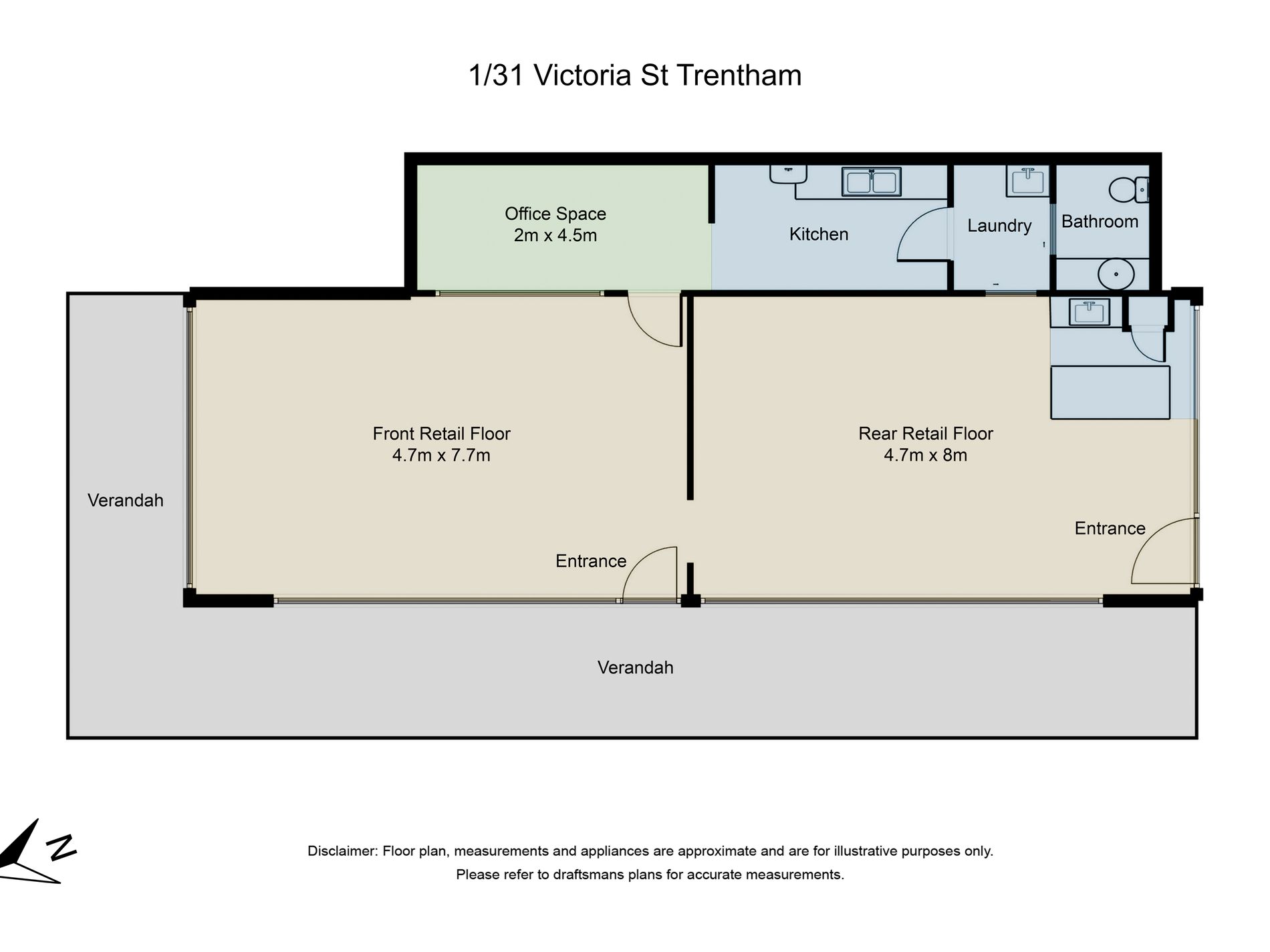 1 / 31 Victoria Street, Trentham