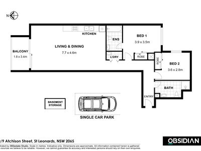 20 / 9 Atchison Street, Crows Nest