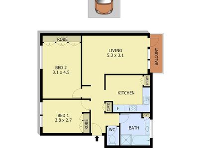 3 / 11 Scott Street , Elwood