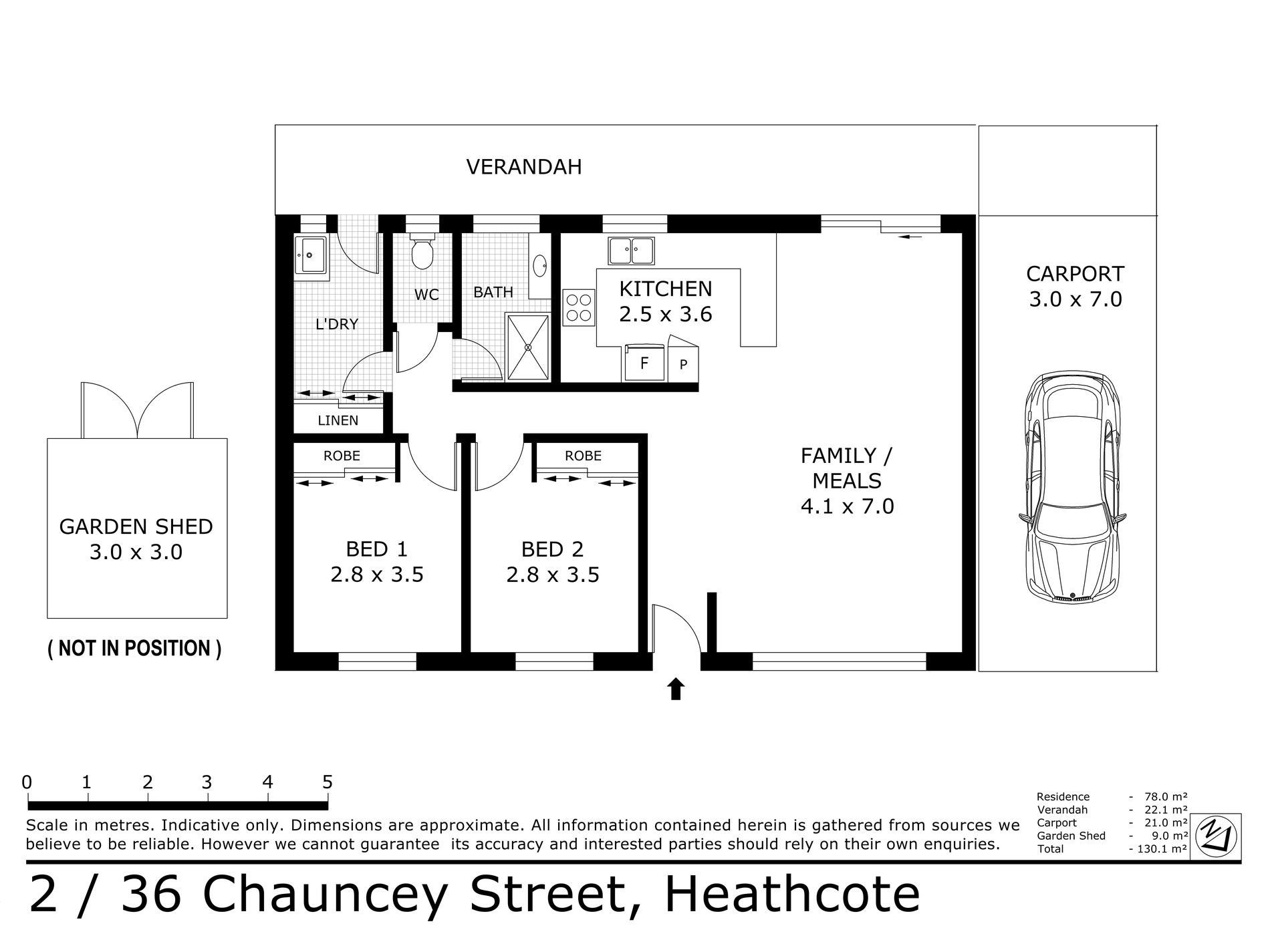2 / 36 Chauncey Street, Heathcote