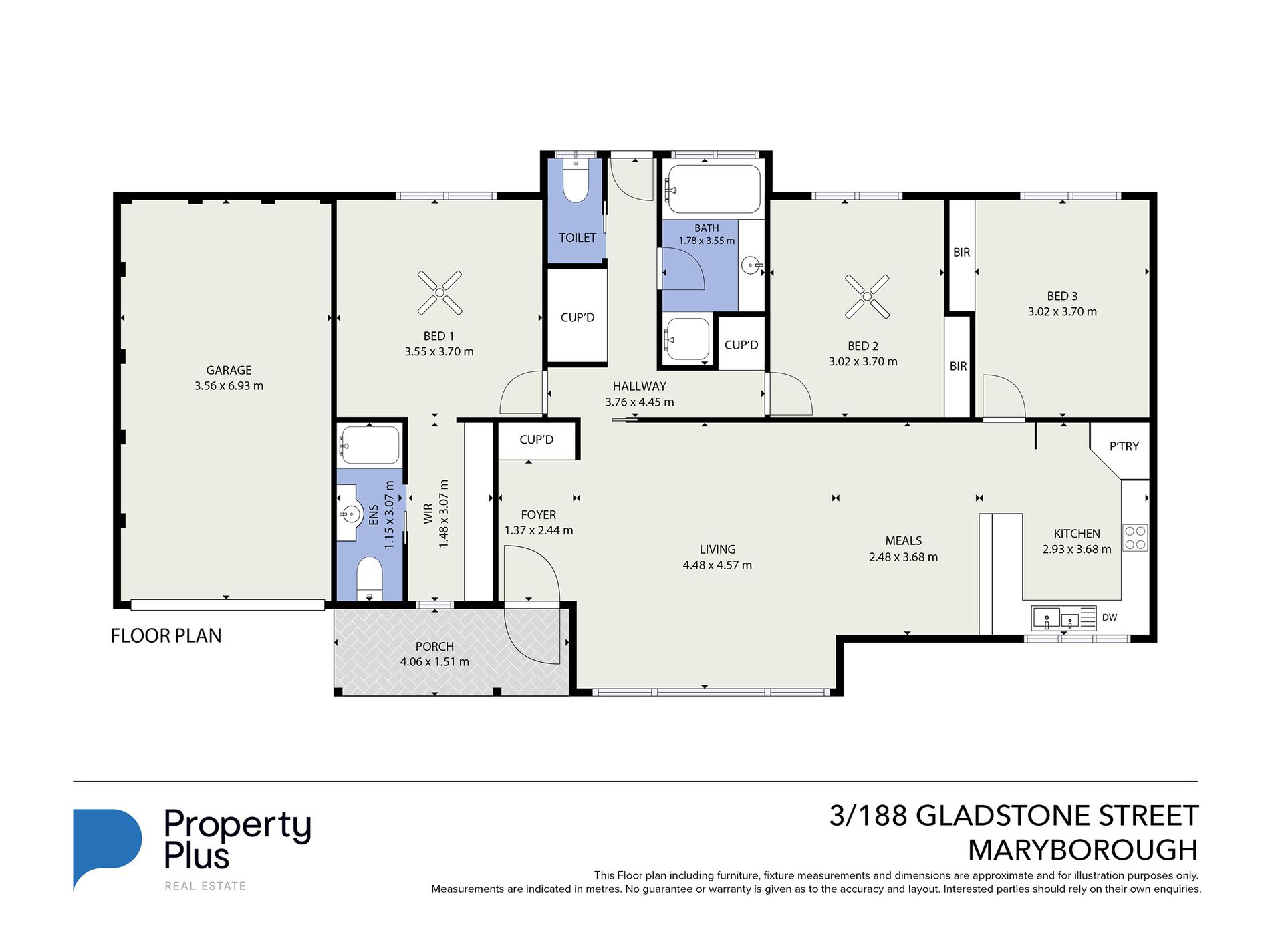 3 / 188 Gladstone Street, Maryborough