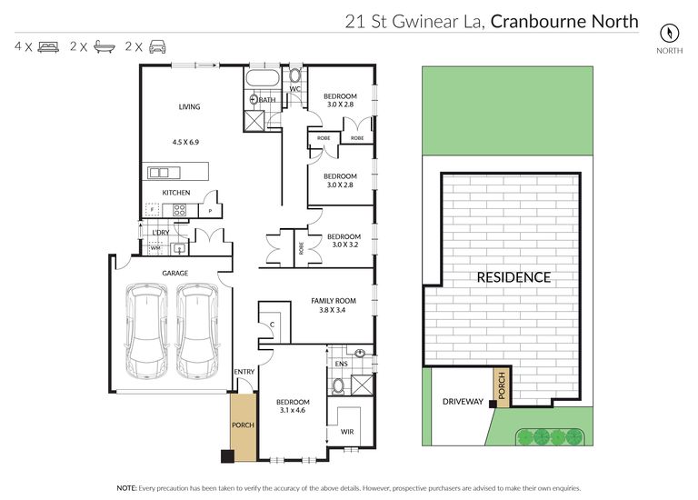 21 St Gwinear Lane, Cranbourne North