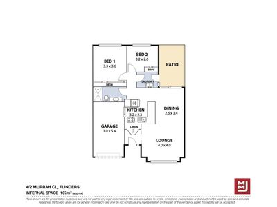 2 / 4 Murrah Close, Flinders