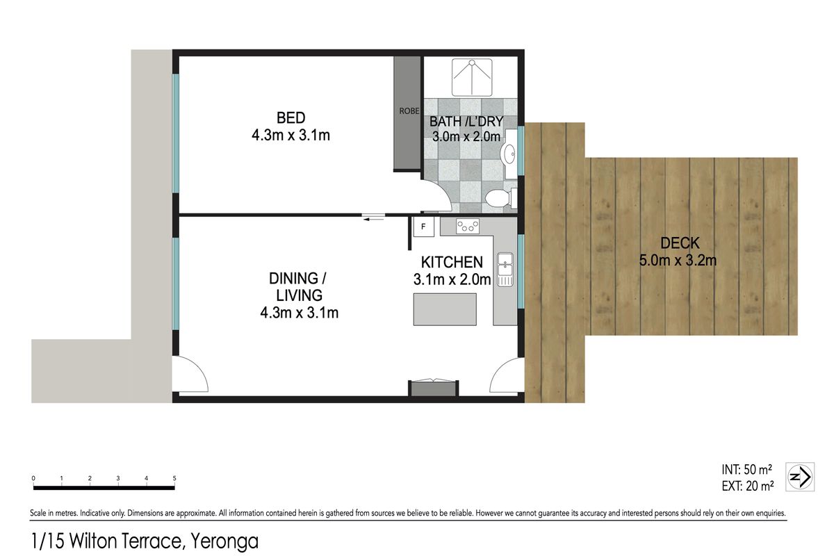 1 / 15 Wilton Terrace, Yeronga