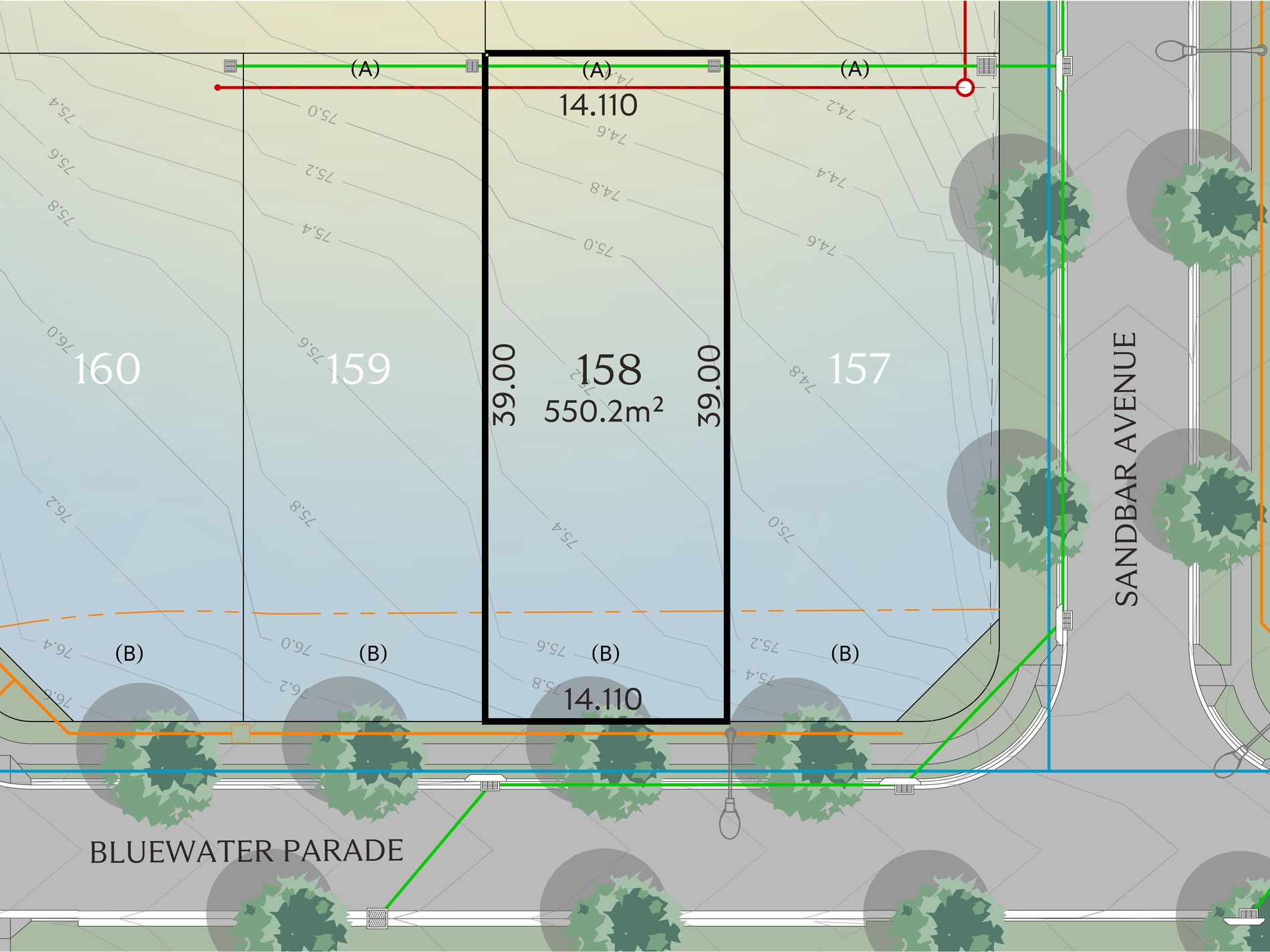 Lot 158, Bluewater Parade, Pinny Beach