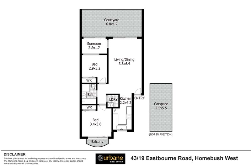 43 / 19 Eastbourne Road, Homebush West