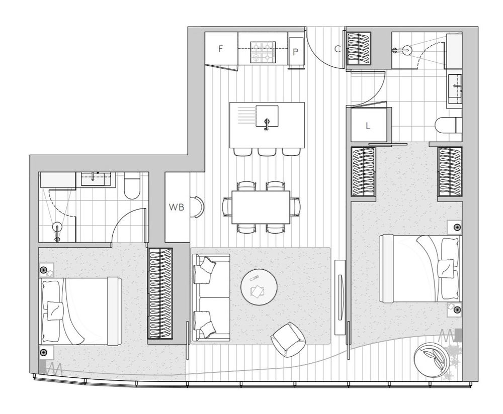 Magnolia 1007 / 601 St Kilda Road, Melbourne