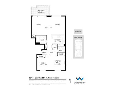 93 / 141 Bowden Street, Meadowbank