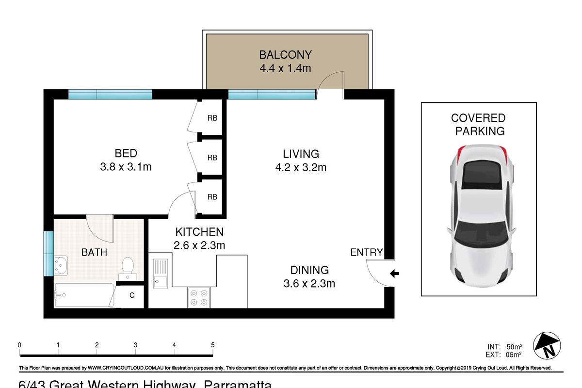 6 / 43 Great Western Highway, Parramatta