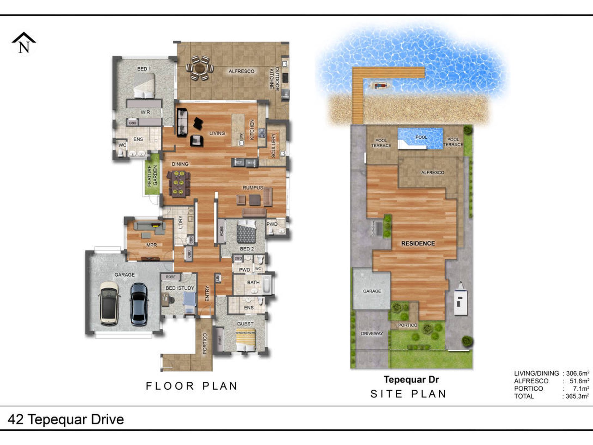42 Tepequar Drive, Maroochydore Floor Plan
