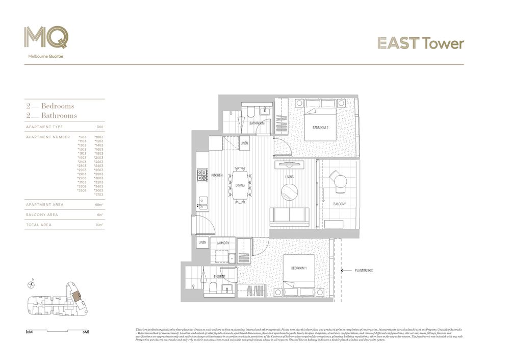 2403 / 628 Flinders Streets, Docklands